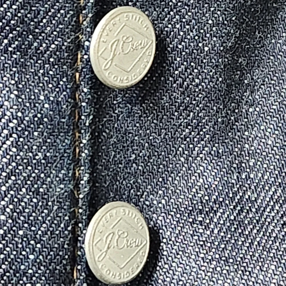 J.Crew Every Stitch Considered 770 Straight Fit Selvedge Jeans Indigo Blue 33x32